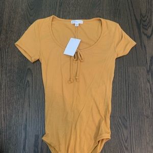 Yellow Bodysuit